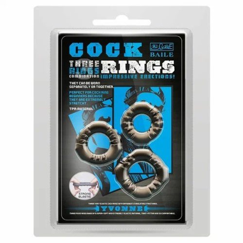 Эрекционные кольца "Cock Rings"