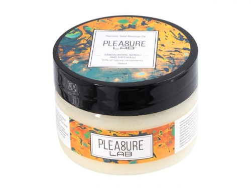 Твердое массажное масло Pleasure Lab Hypnotic сандал, нероли и пачули 100 мл 1035-02Lab