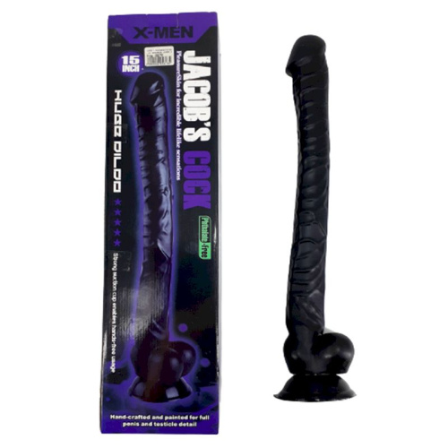 Фаллоимитатор на присоске Jacob s cock BIG 15