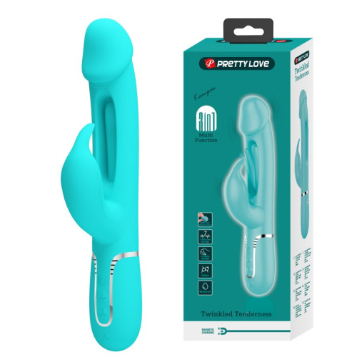 Вибромассажер "Бирюзовая Похоть"