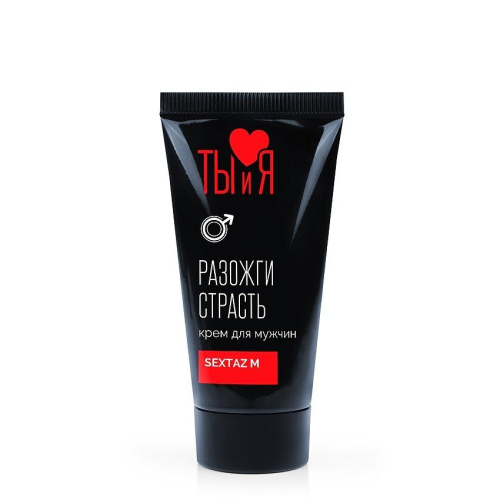 Крем SEXTAZ-M серии Ты и Я для мужчин