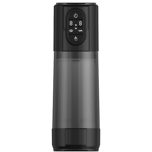 Мужской мастурбатор водонепроницаемый, перезаряжаемый, с ЖК-дисплеем, с эффектом сосания эректо-массажер