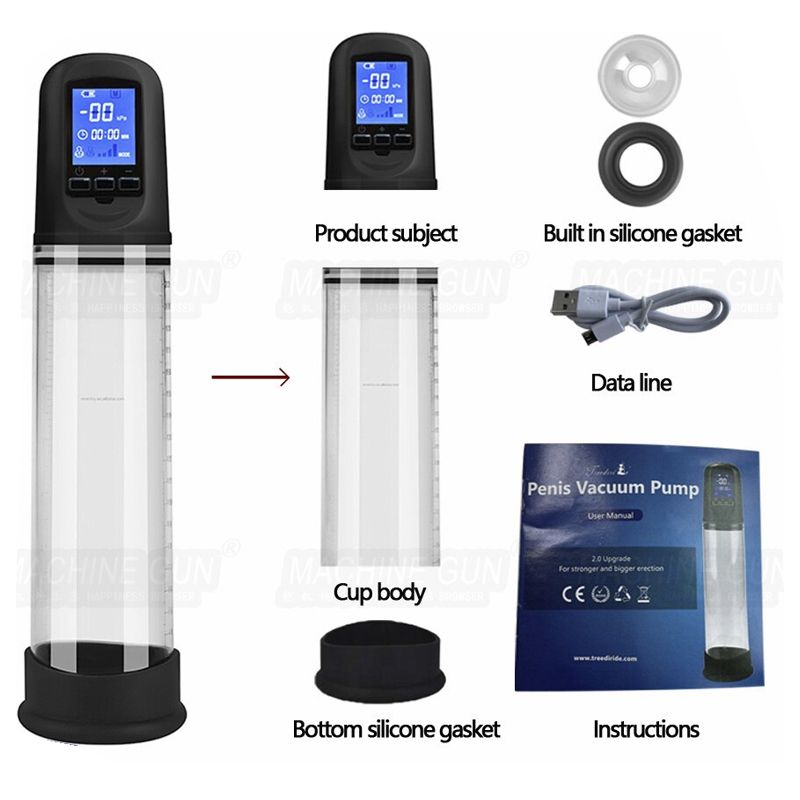 Вакуумная помпа авто с дисплеем