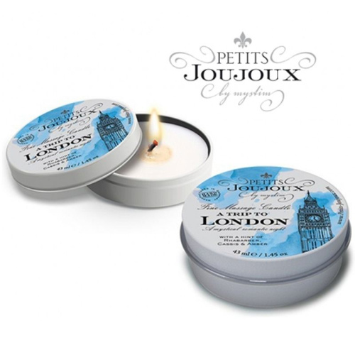 Массажная свеча PETITS JOUJOUX LONDON REFILL 33 гр.