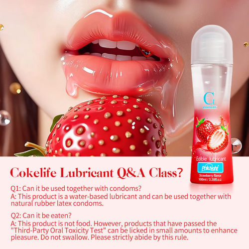 Strawberry - ароматизированная съедобная смазка