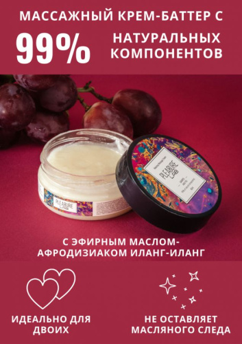 Массажный крем Pleasure Lab Relaxing виноград и инжир 50 мл 1071-01Lab