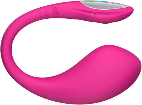 Виброяйцо LOVENSE Lush 4, розовый