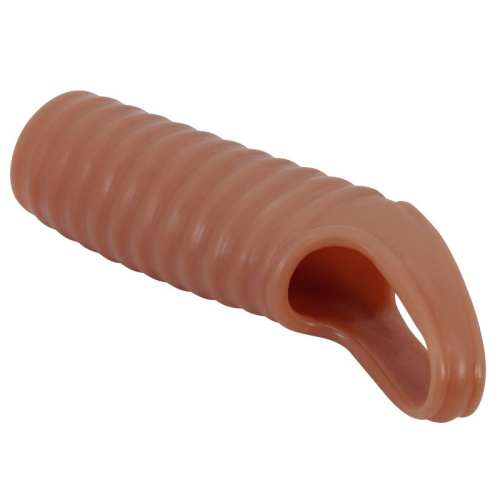 Насадка на пенис Bigger Thicker телесная