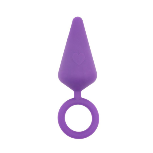 Втулка силикон Candy Plug M-Purple