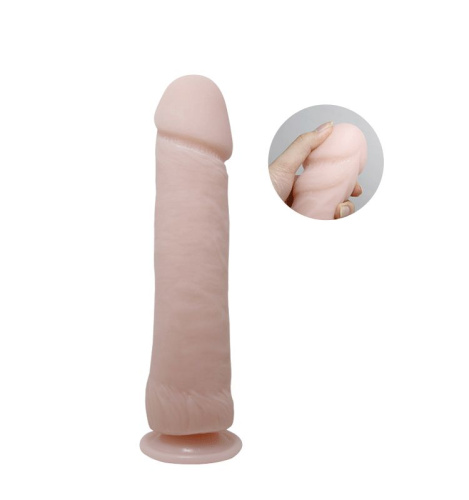 Фаллоимитатор "живая кожа" на присоске «The Big Penis»
