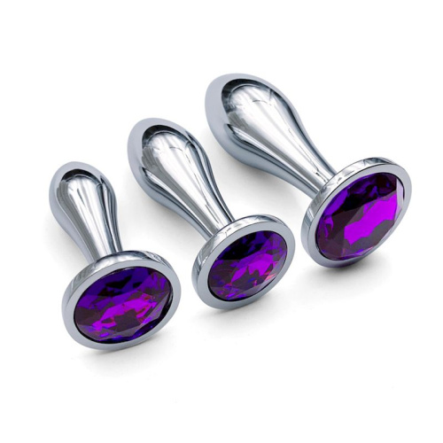 Набор втулок Gemstone Anal Plug Kit 