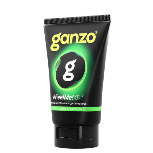 Интимный гель GANZO Фил Ми! (Feel me!) 100 мл, на водной основе, с ароматом алое вера
