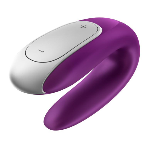 Парный вибратор Double Fun violet с ПДУ