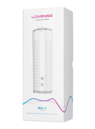 Мастурбатор нереалистичный LOVENSE MAX 2, белый