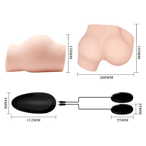 Вагина супер реалистичная Double pleasure