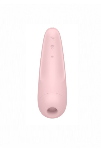 Вакуумно-волновой стимулятор Curvy 1+ rose  Bluetooth and App