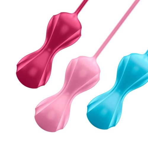 Набор из вагинальных шapиков co cмещенным цeнтpoм тяжecти Power Balls (Set of 3)