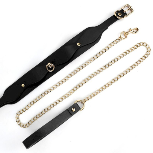 Ошейник с поводком «Erotic choker for woman»