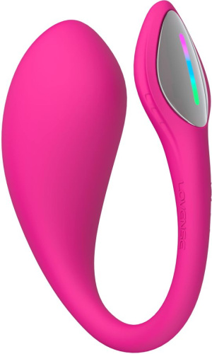 Виброяйцо LOVENSE Lush 4, розовый