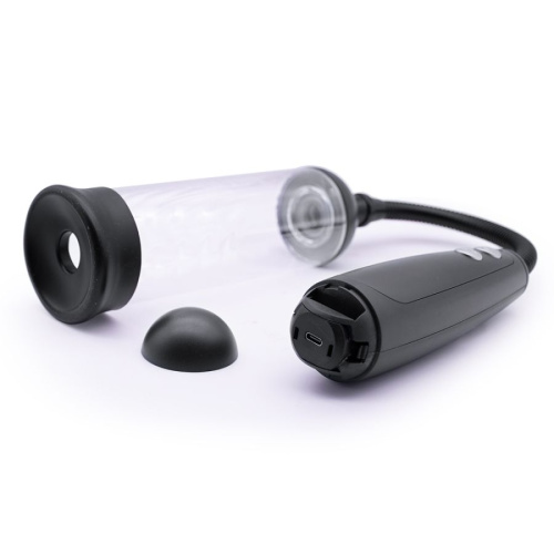 Помпа для пениса с аккумулятором и USB-C