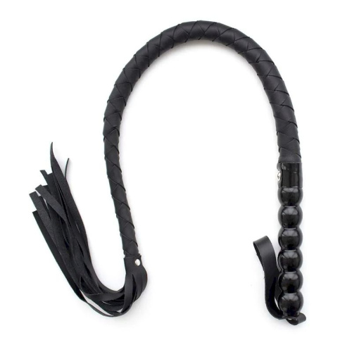 Плетка «Leather woven erotic whip»