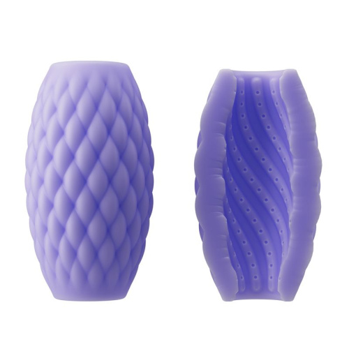 Мастурбатор яичко «Eros» фиолетовый