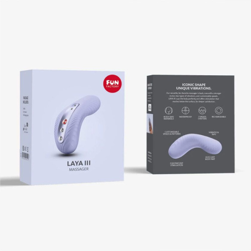 Универсальный вибромассажер FF LAYA III (лавандовый)/46011