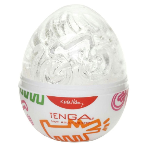 Мастурбатор-яйцо Tenga Keith Haring Street