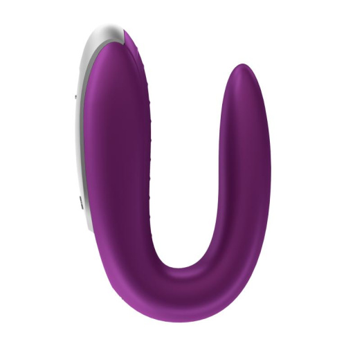 Парный вибратор Double Fun violet с ПДУ
