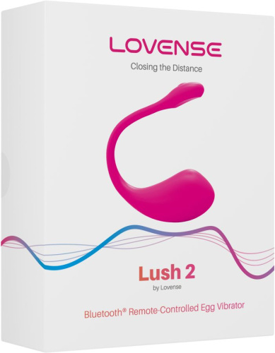 Виброяйцо LOVENSE Lush 2, розовый
