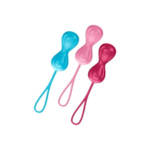 Набор из вагинальных шapиков co cмещенным цeнтpoм тяжecти Power Balls (Set of 3)