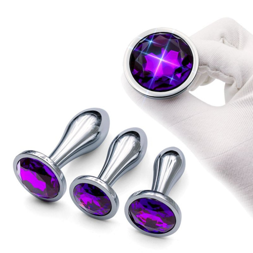 Набор втулок Gemstone Anal Plug Kit 