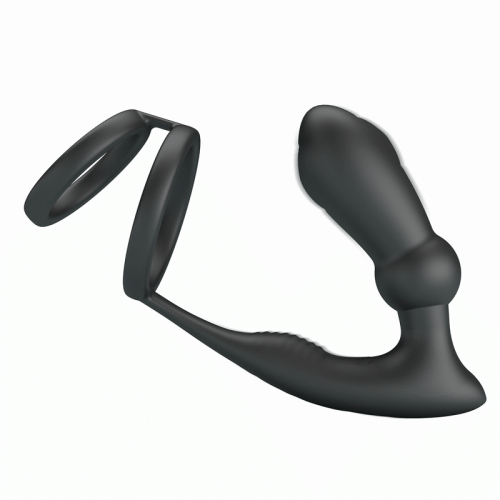 Насадка на пенис + анальный plug «Emoni»